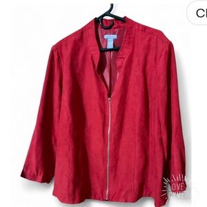 Laura Scott Vibrant Red Apparel